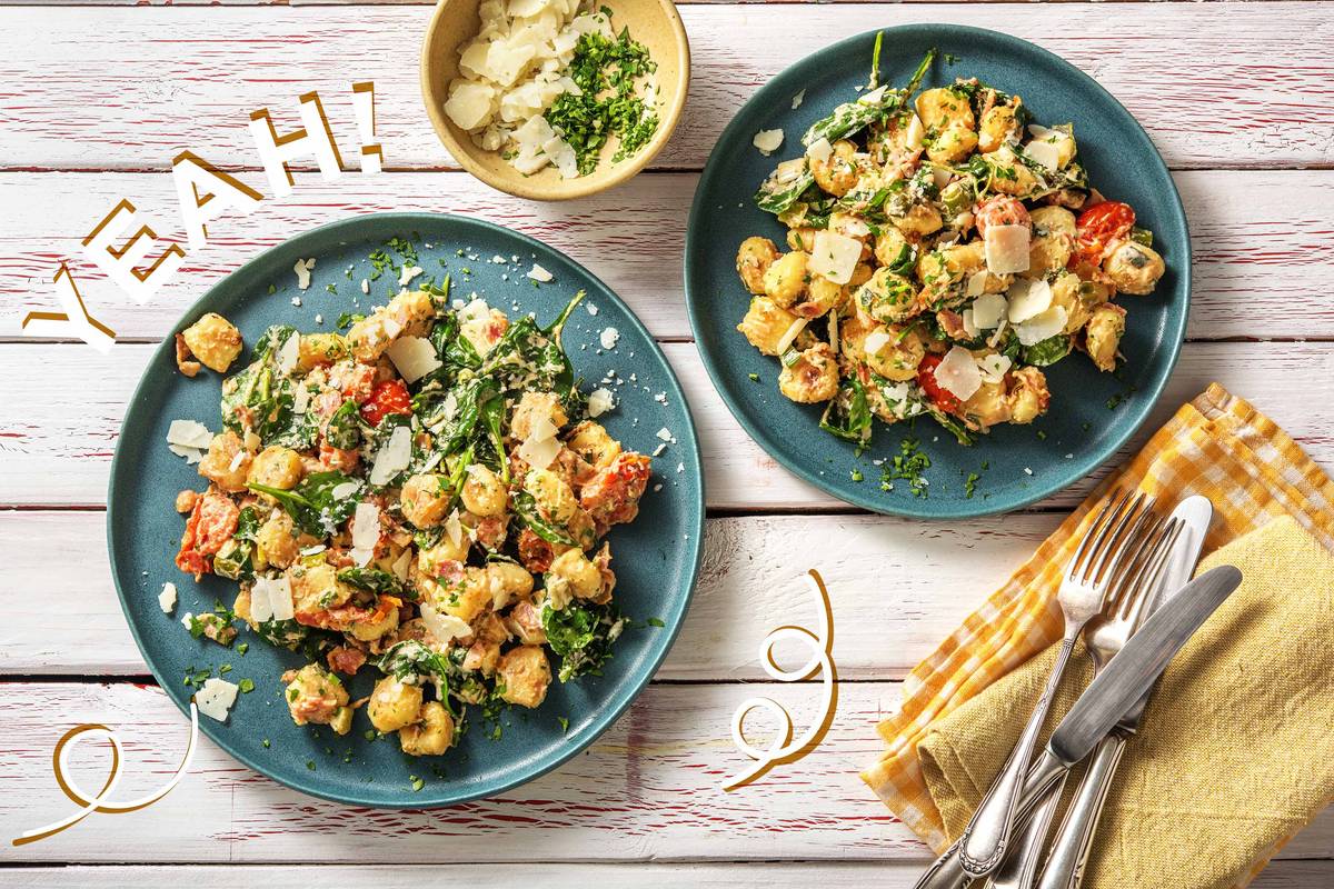 Gnocchi mit Bacon