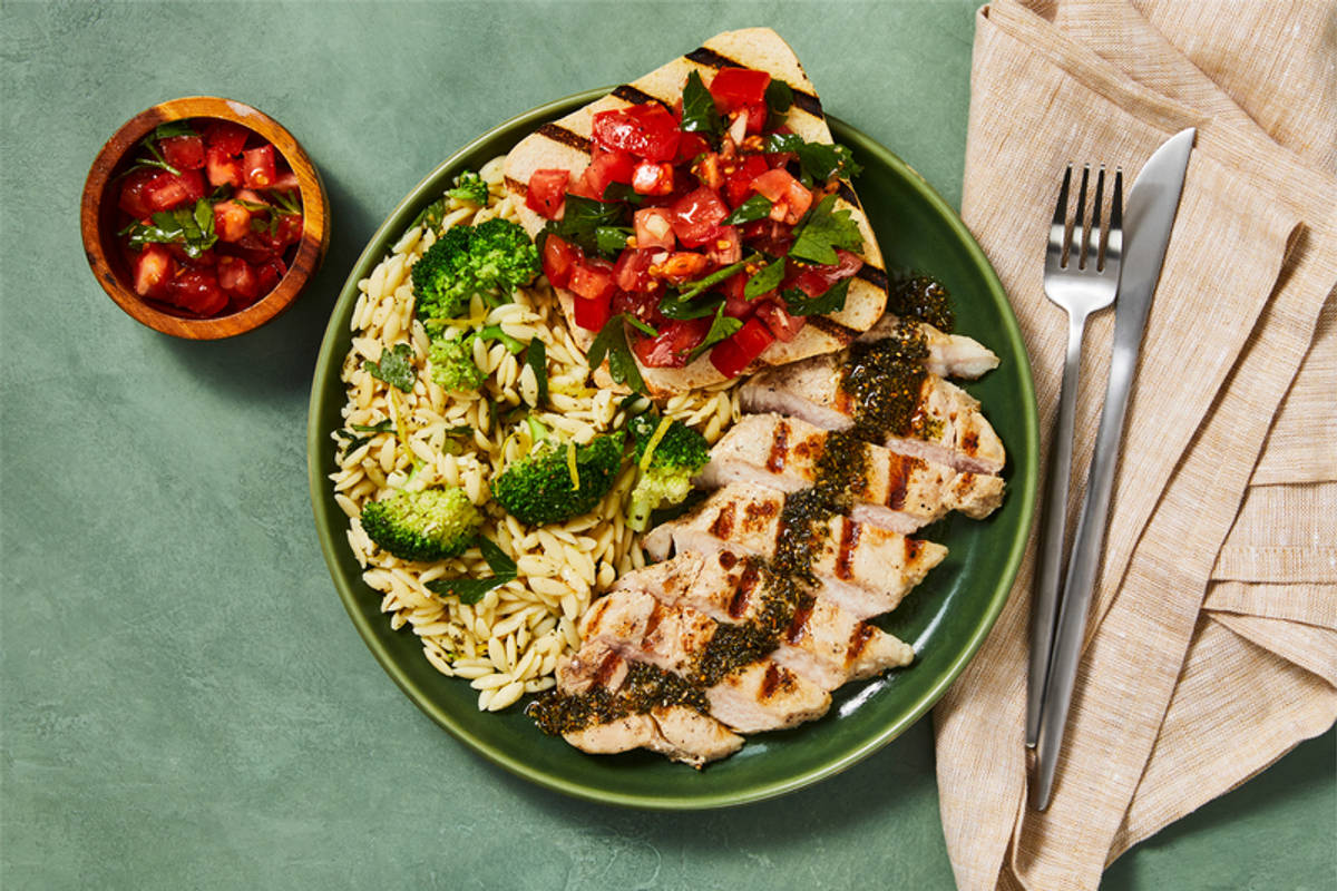 Grilled Porchetta Butter Pork Chops