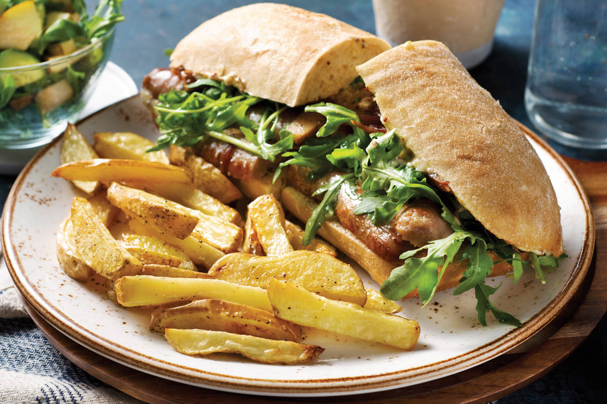 Posh Pork Sausage Subs