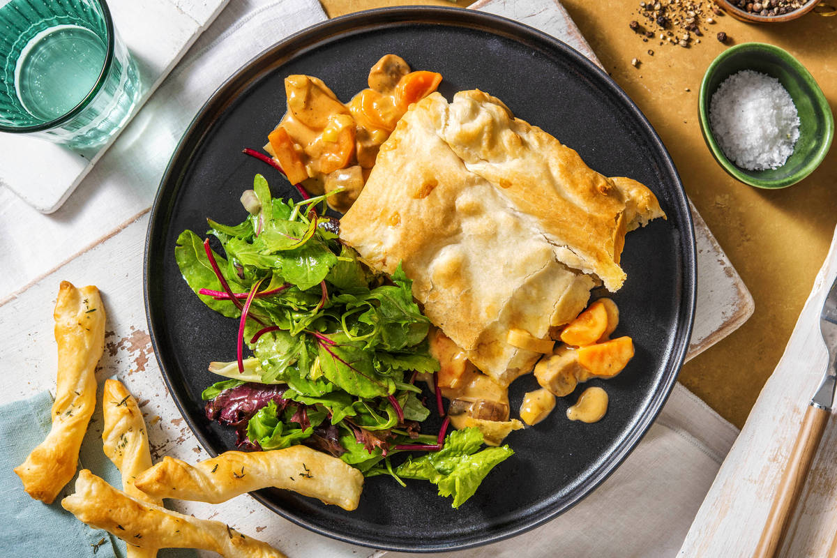 Cremiges Pilzragout