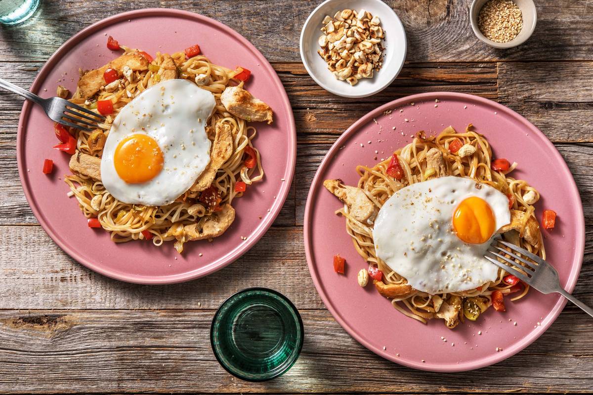 Émincés de poulet express marinés cuisinés au wok