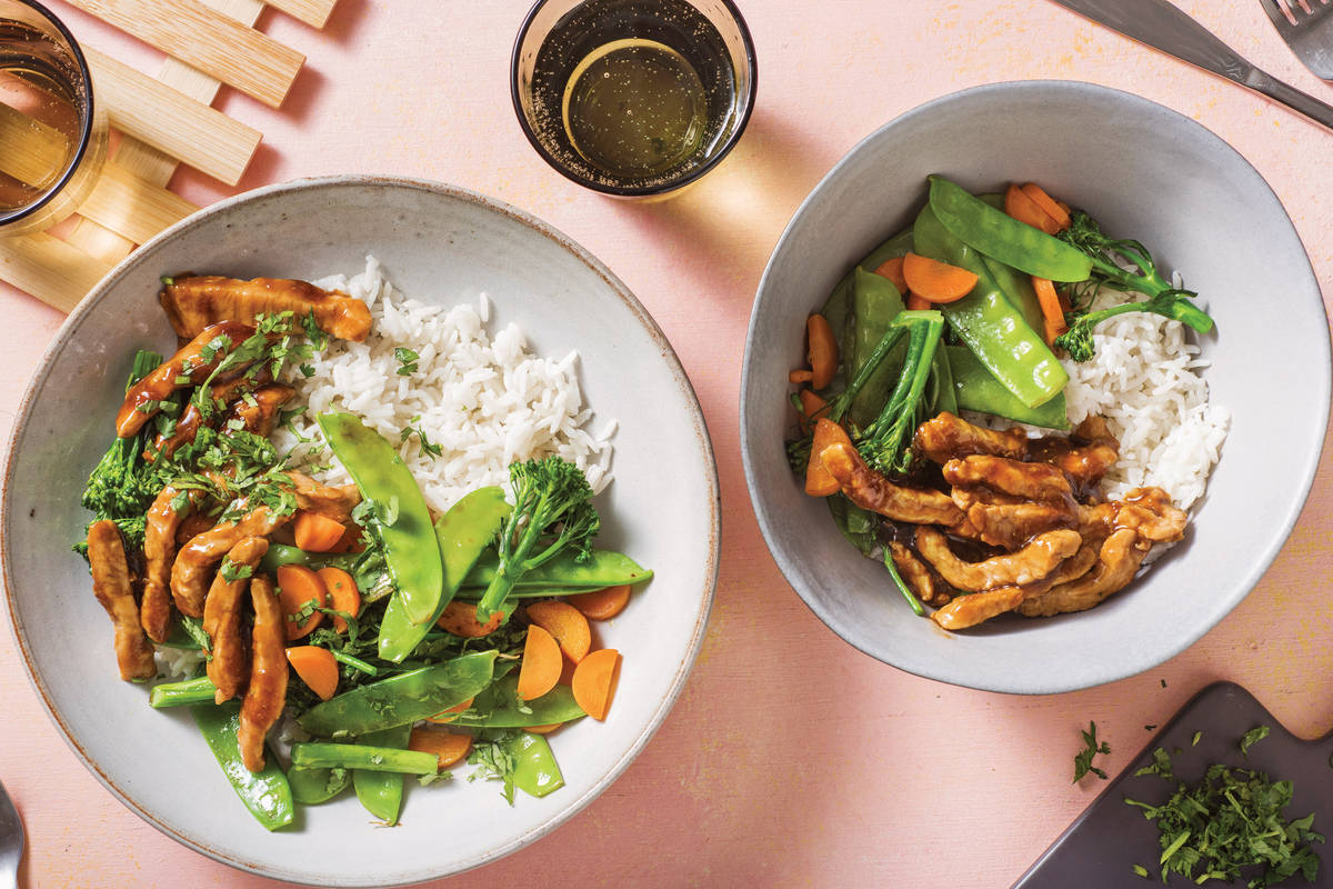 Sweet & Sticky Asian Pork