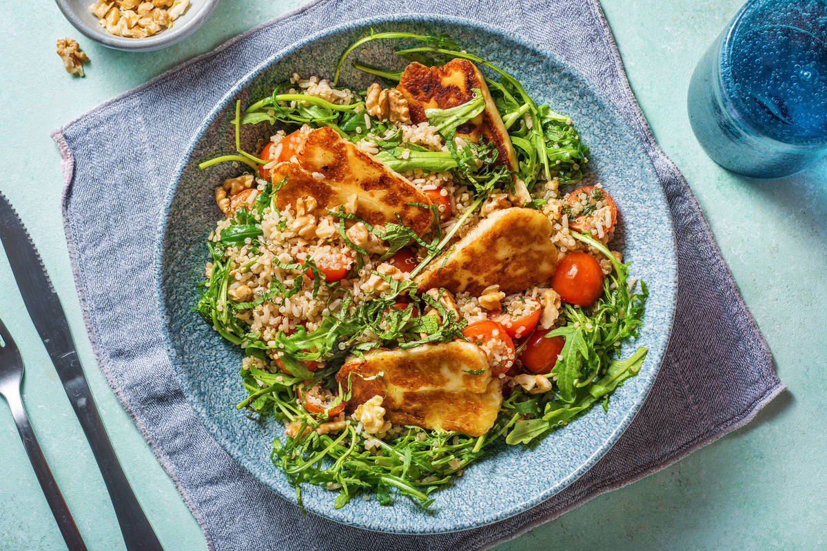 Pan-Fried Halloumi