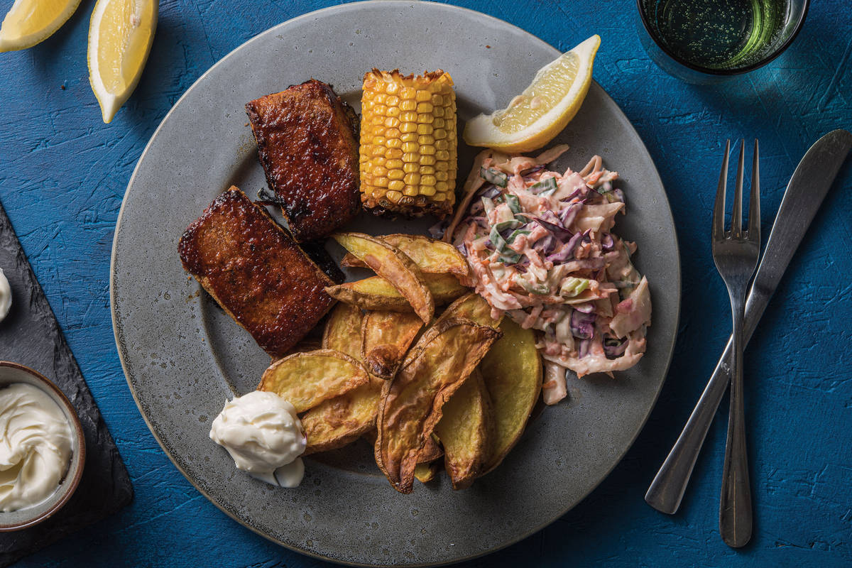 BBQ Glazed Tofu Steaks