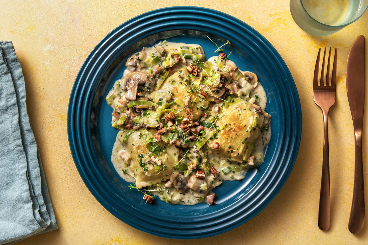 Mini-Maultaschen mit Bacon