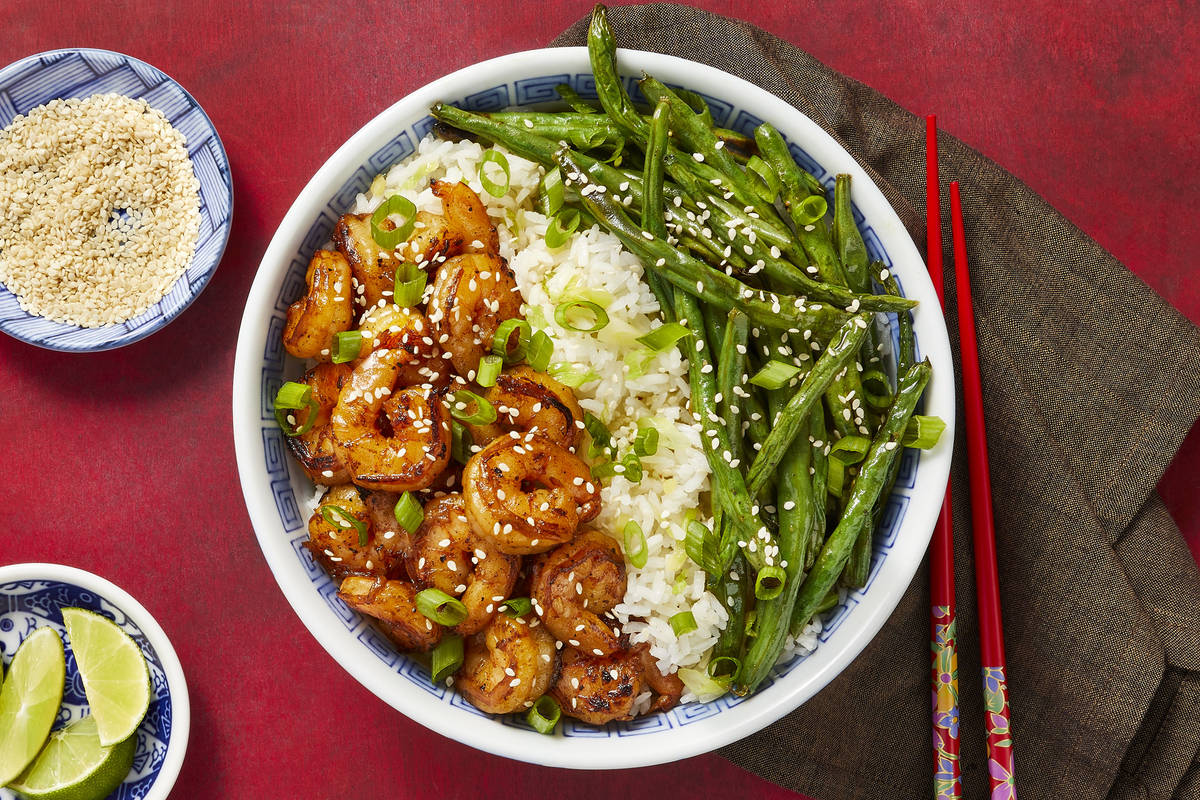 Sizzling Hoisin Shrimp
