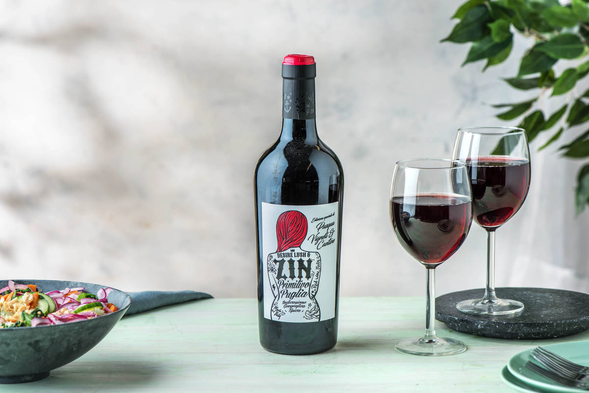 Wijn: Pasqua Desire Lush & Zin primitivo (75cl) (wijn)