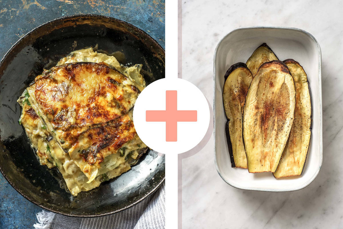 Groentelasagne met zelfgemaakte roomsaus