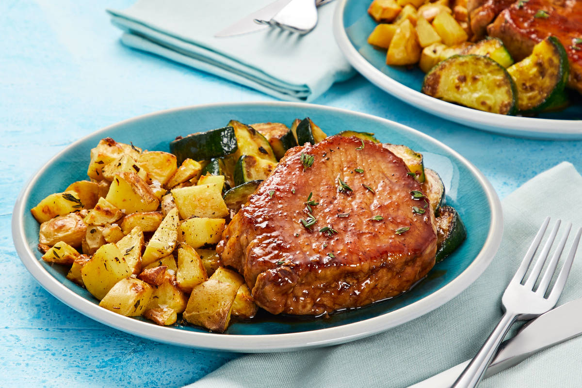 Balsamic-Glazed Pork Chops