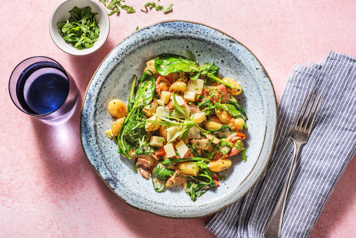 Gnocchi mit Bacon