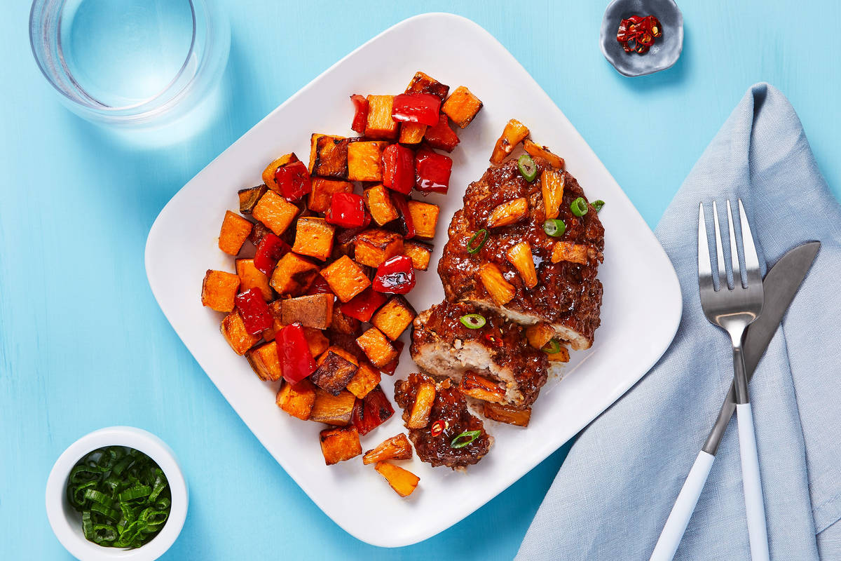 Pineappley Pork Meatloaves