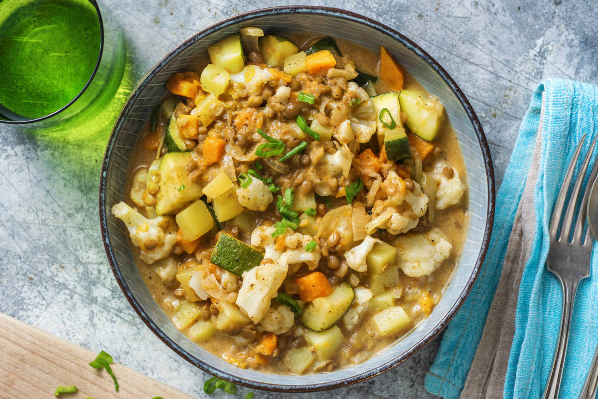 Vegetarisches Massaman-Curry