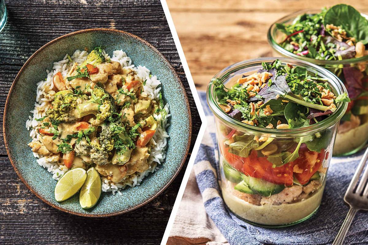 Dinner: Thai Green Curry & Jasmine Rice