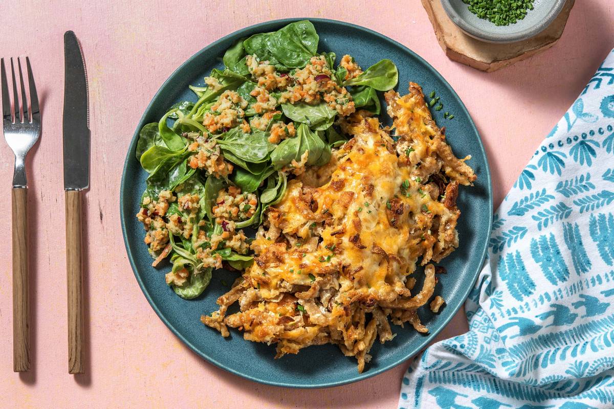 Überbackene Haselnussspätzle