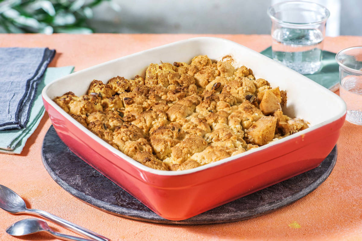 Spelt-appelcrumble