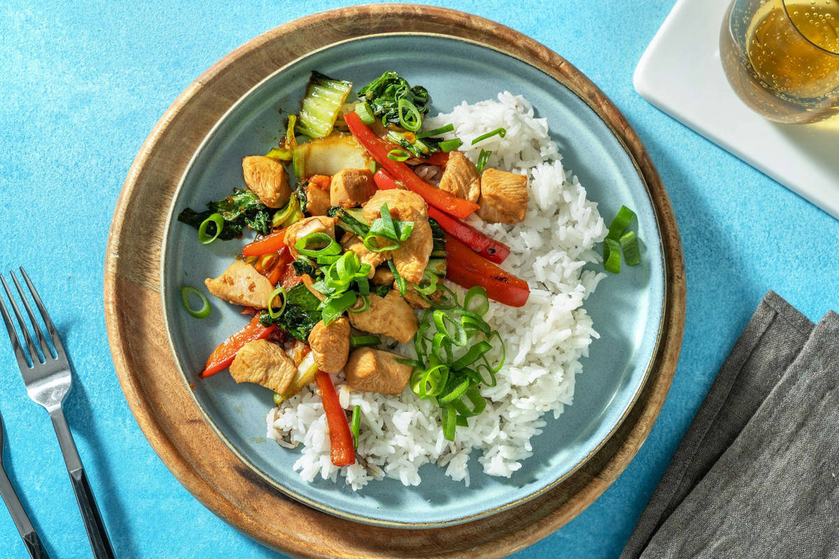 Asiatische Pouletpfanne
