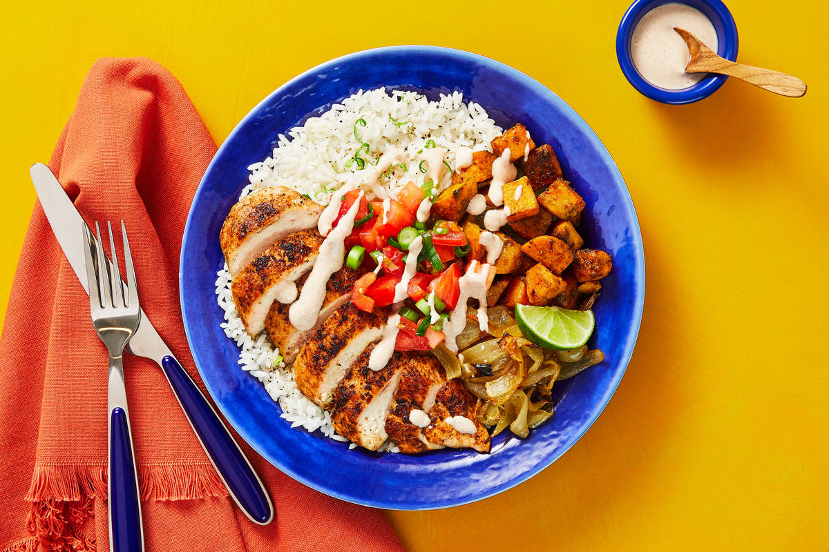 Chipotle Chicken & Rice Bowls