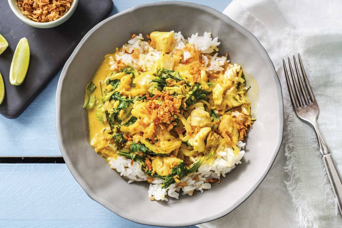 Thai Yellow Fish Curry