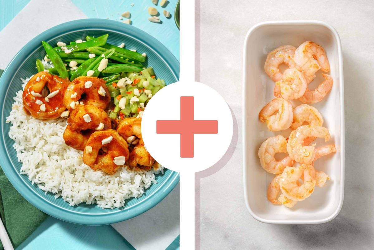 Teriyaki Double Prawn Poke Style Bowl 