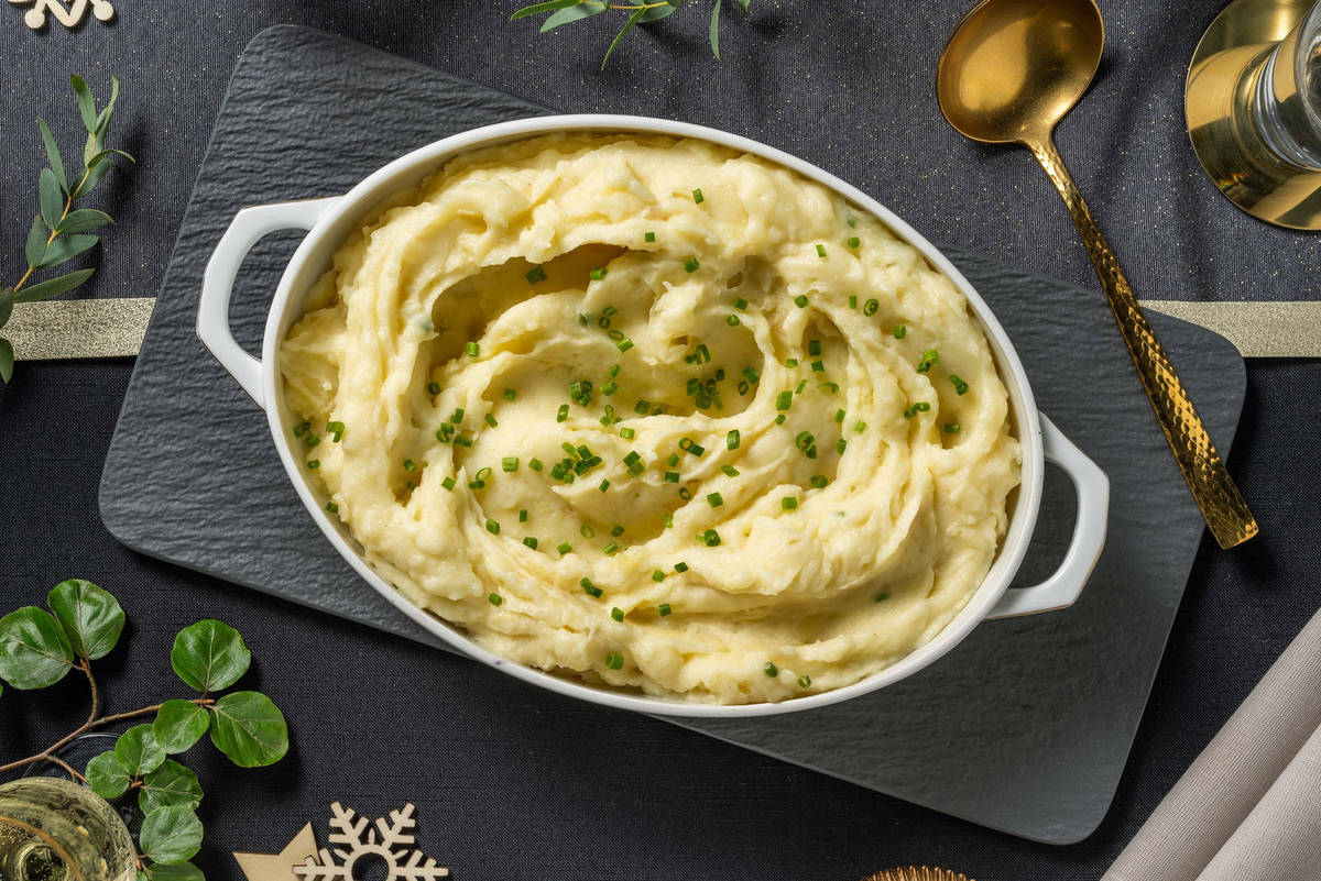 Purée de pommes de terre au beurre noisette