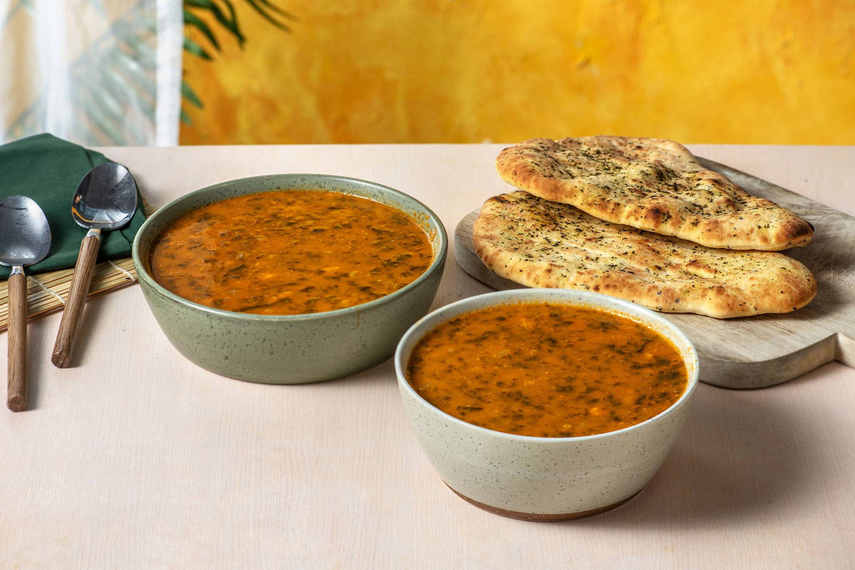 Dahl indien et chapati