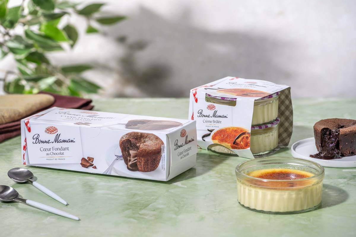 Duo desserts Bonne Maman