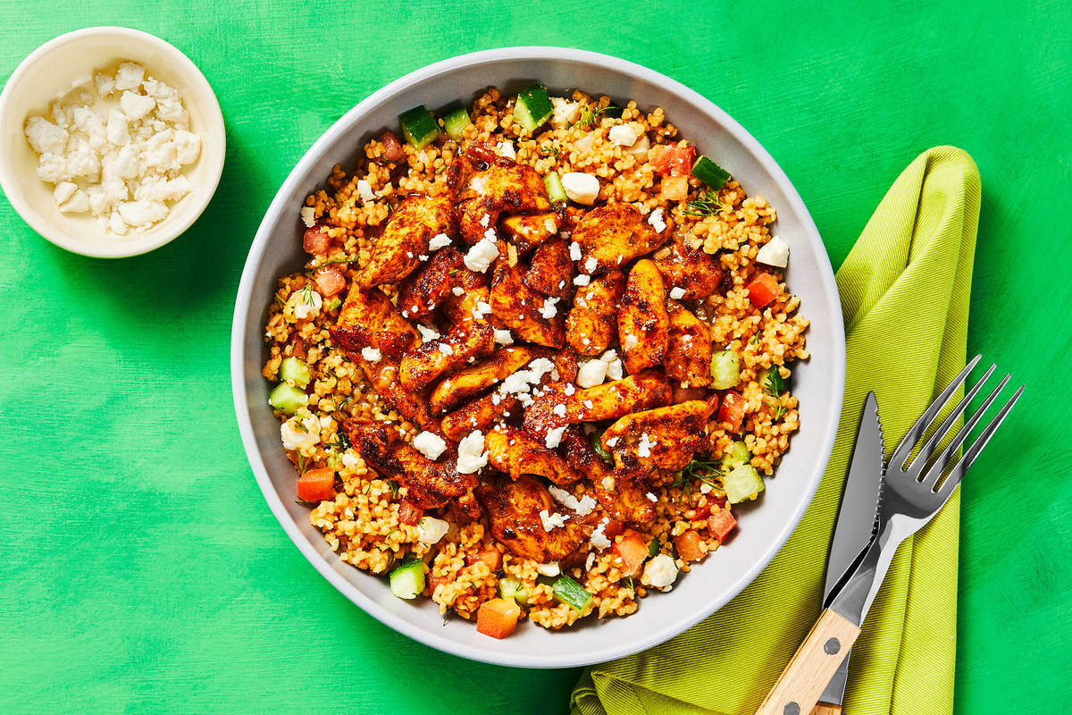 Harissa Chicken Bowls
