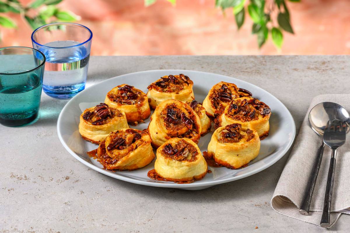Roulés aux noix de pécan