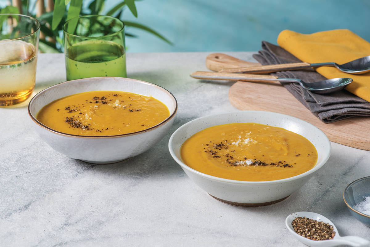 Carrot & Coconut Soup