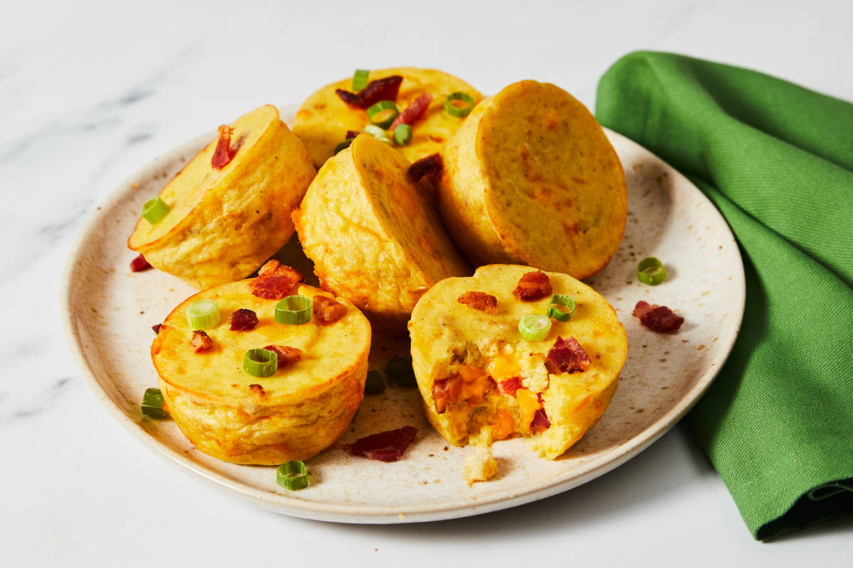 Bacon & Cheddar Egg Bites