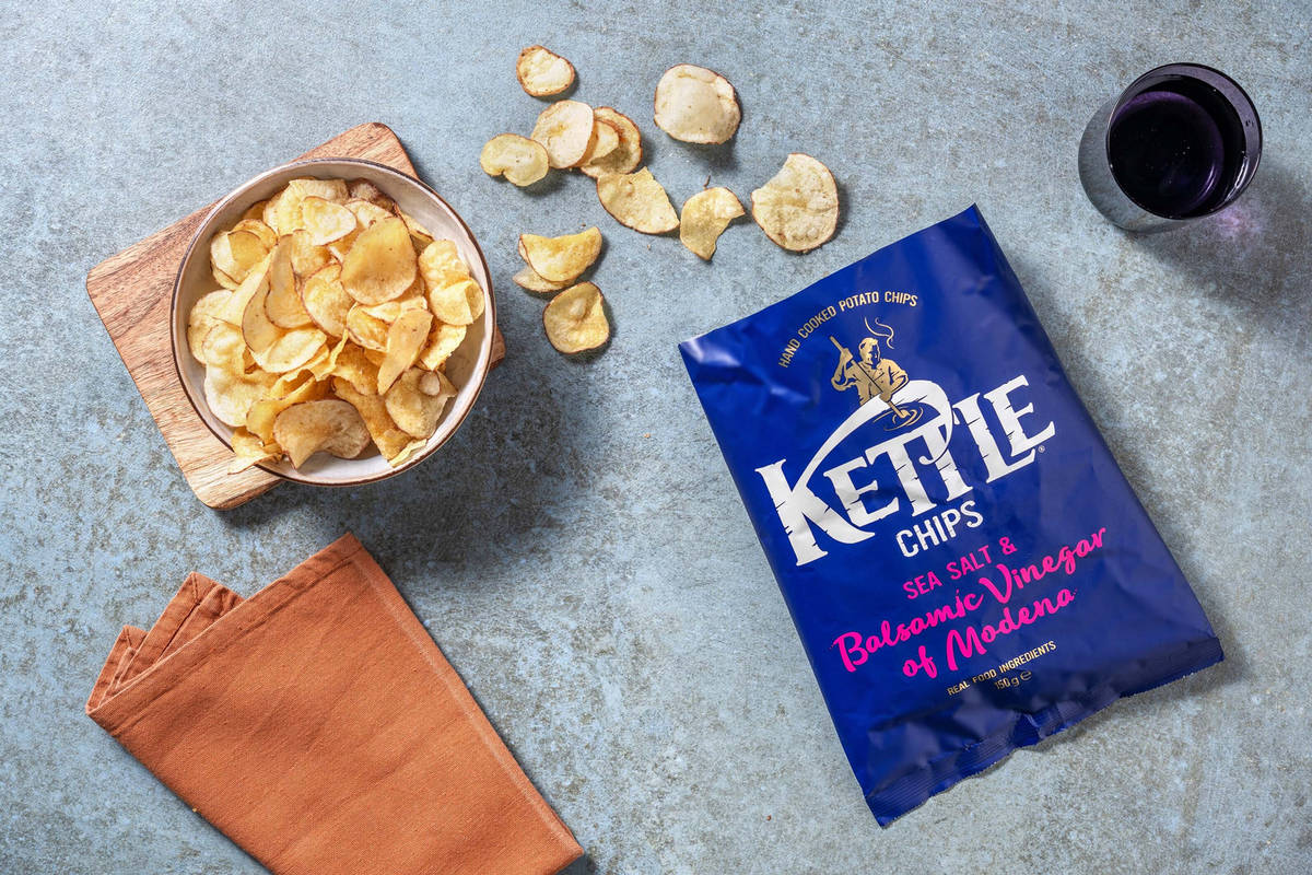 Kettle Chips - Sel de mer & vinaigre balsamique
