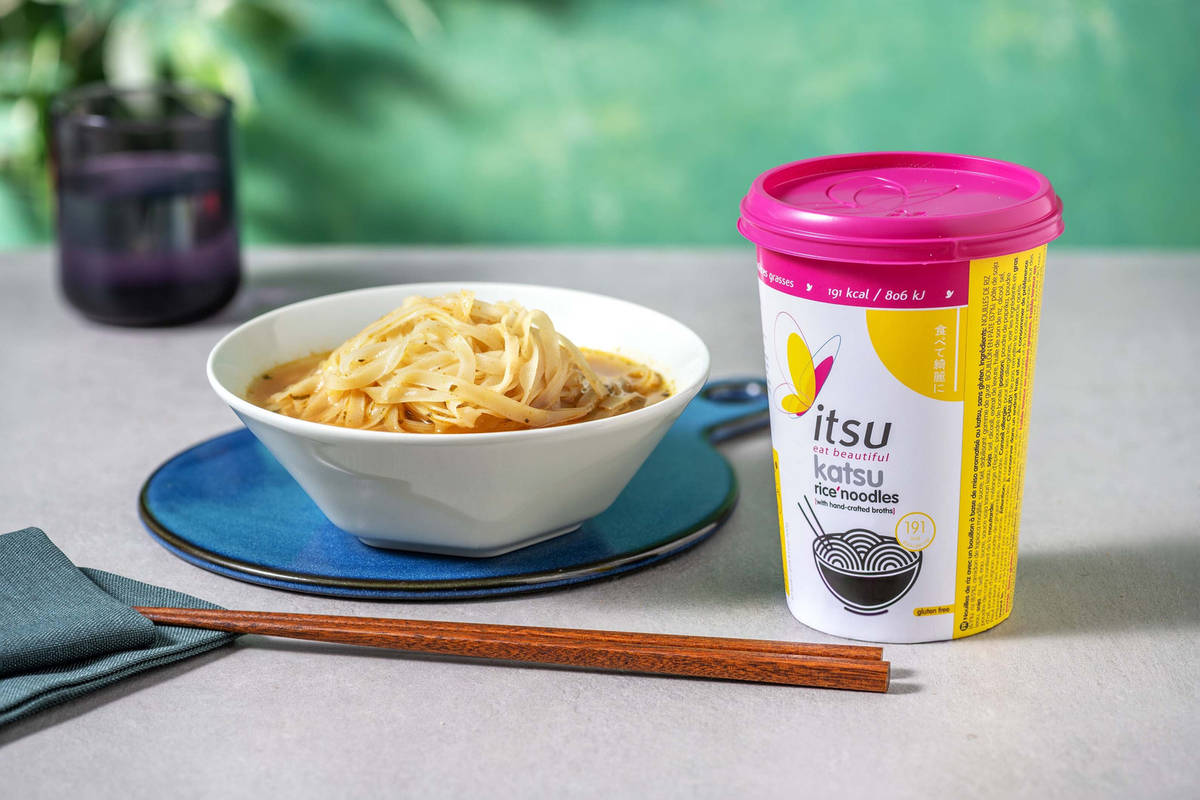 Itsu Katsu Rice Noodles Cup DE/FR/NL (63g)
