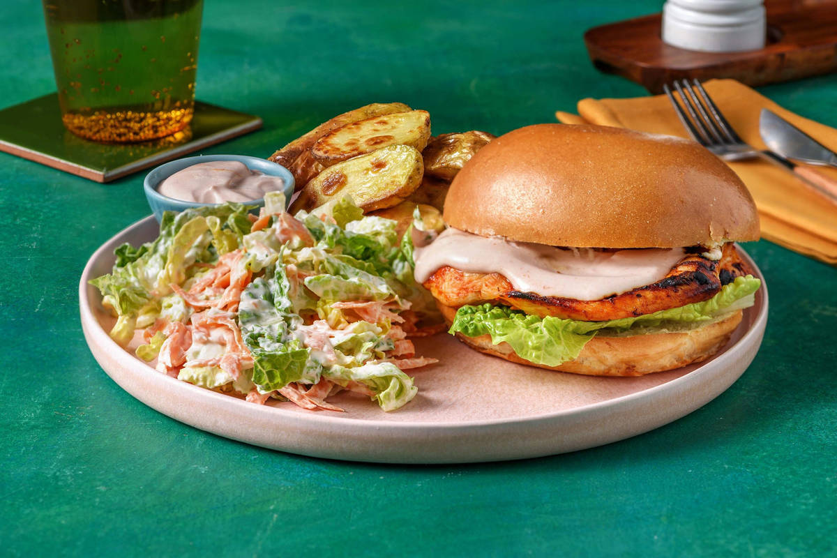 Buffalo Chicken Burger