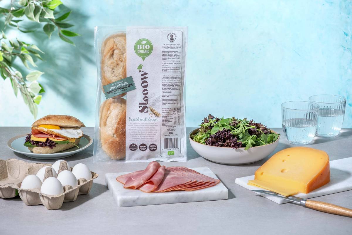 Broodje gezond met ham en kaas