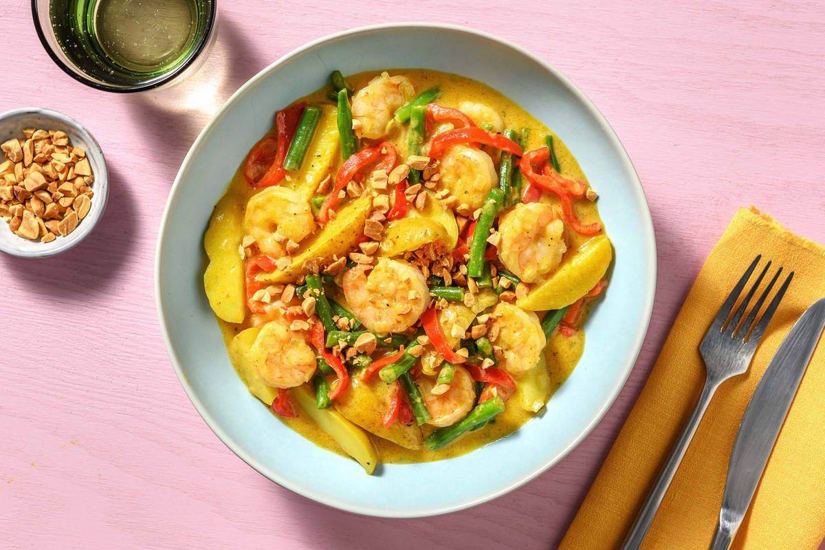 Eenpans garnalencurry