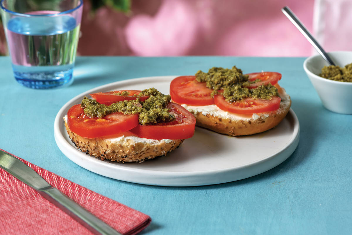 Seeded Bagel & Cream Cheese