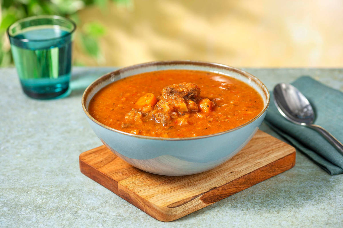 Gulaschsuppe mit Rind