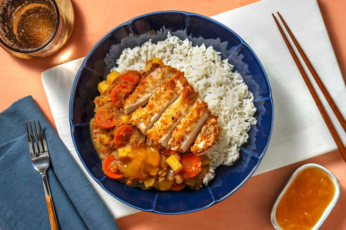 Katsu curry japonais