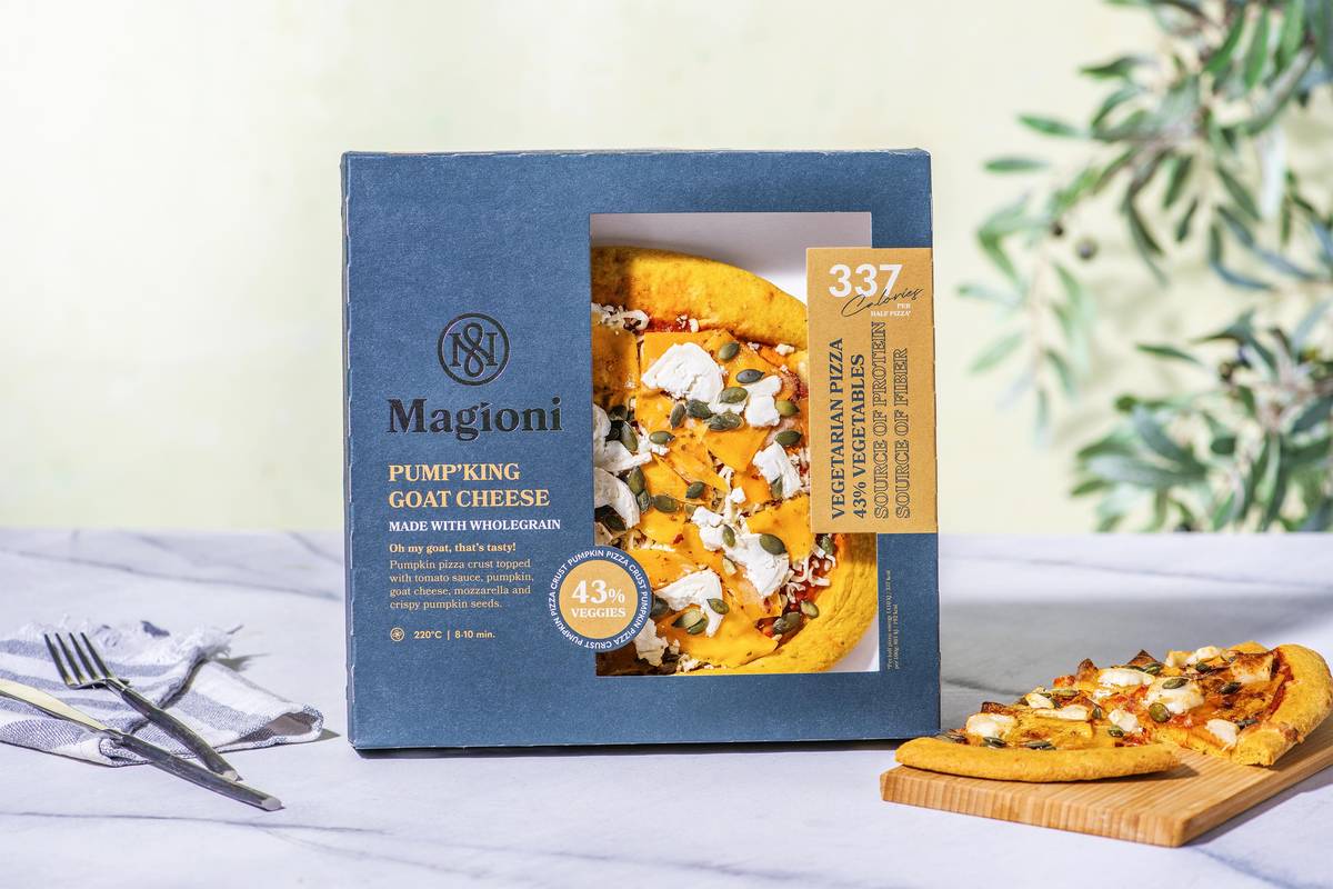 Magioni - Pizza courge et fromage de chèvre