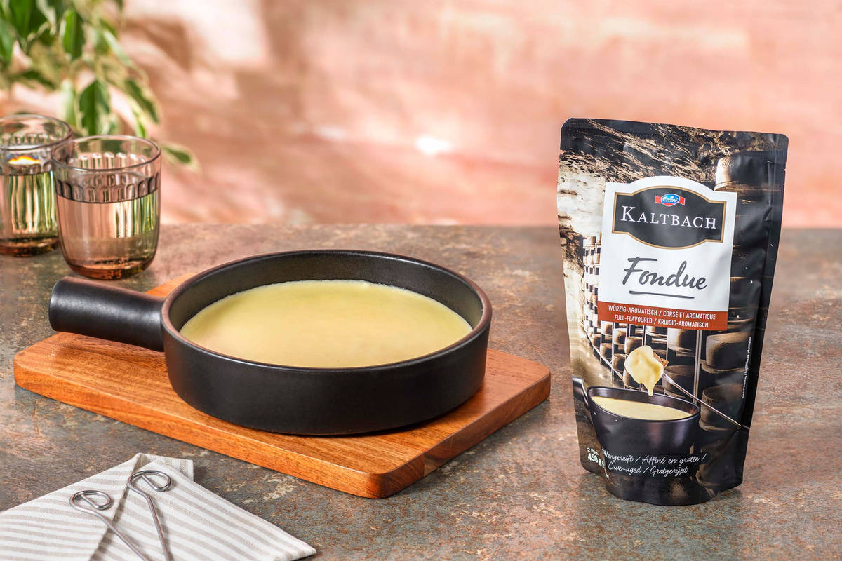 Schweizer Fondue-Käse