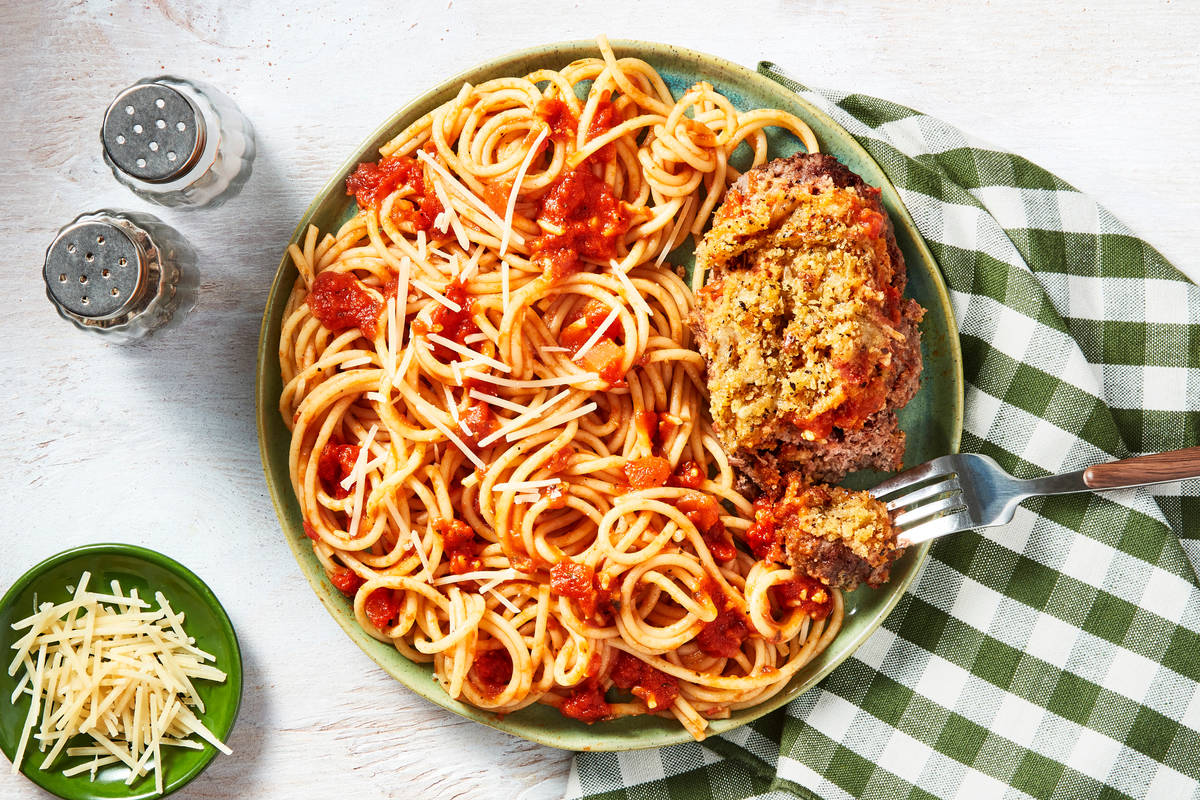 Pork Meatloaf Parm