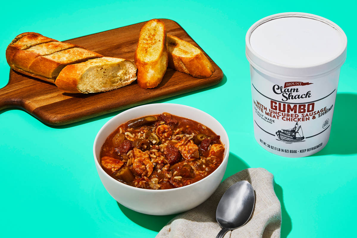 Gumbo & Garlic Bread Combo
