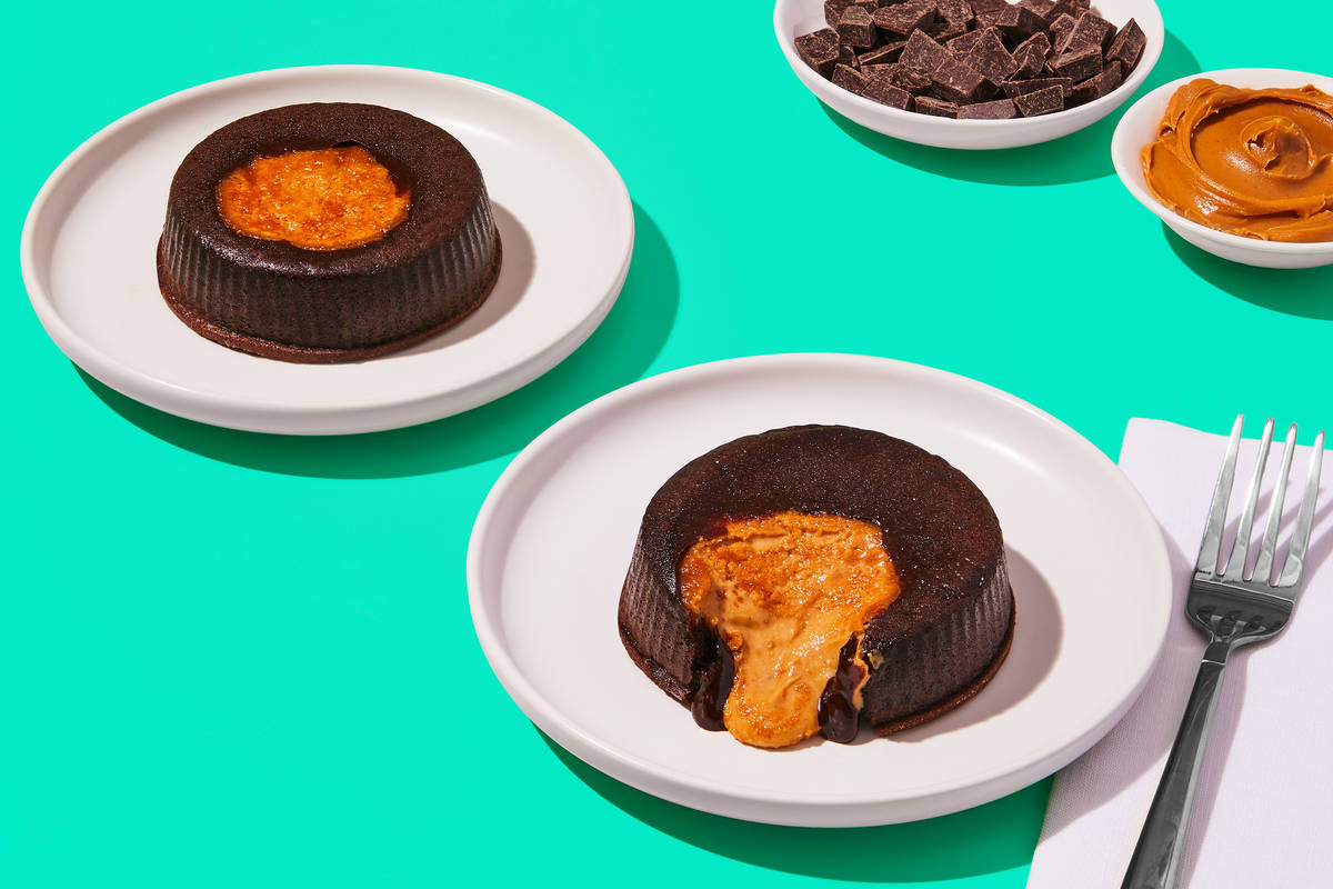 Peanut Butter Lava Cake