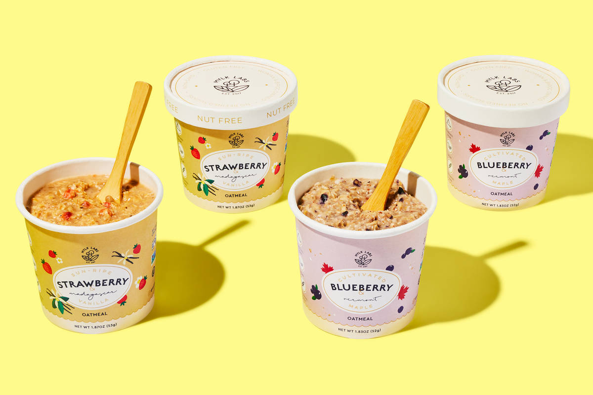 Mylk Labs Strawberry & Blueberry Oatmeal Bundle