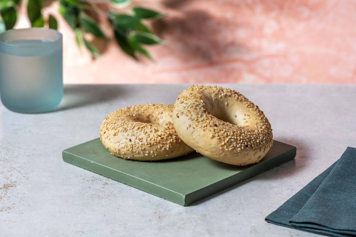Bagels met sesamzaad