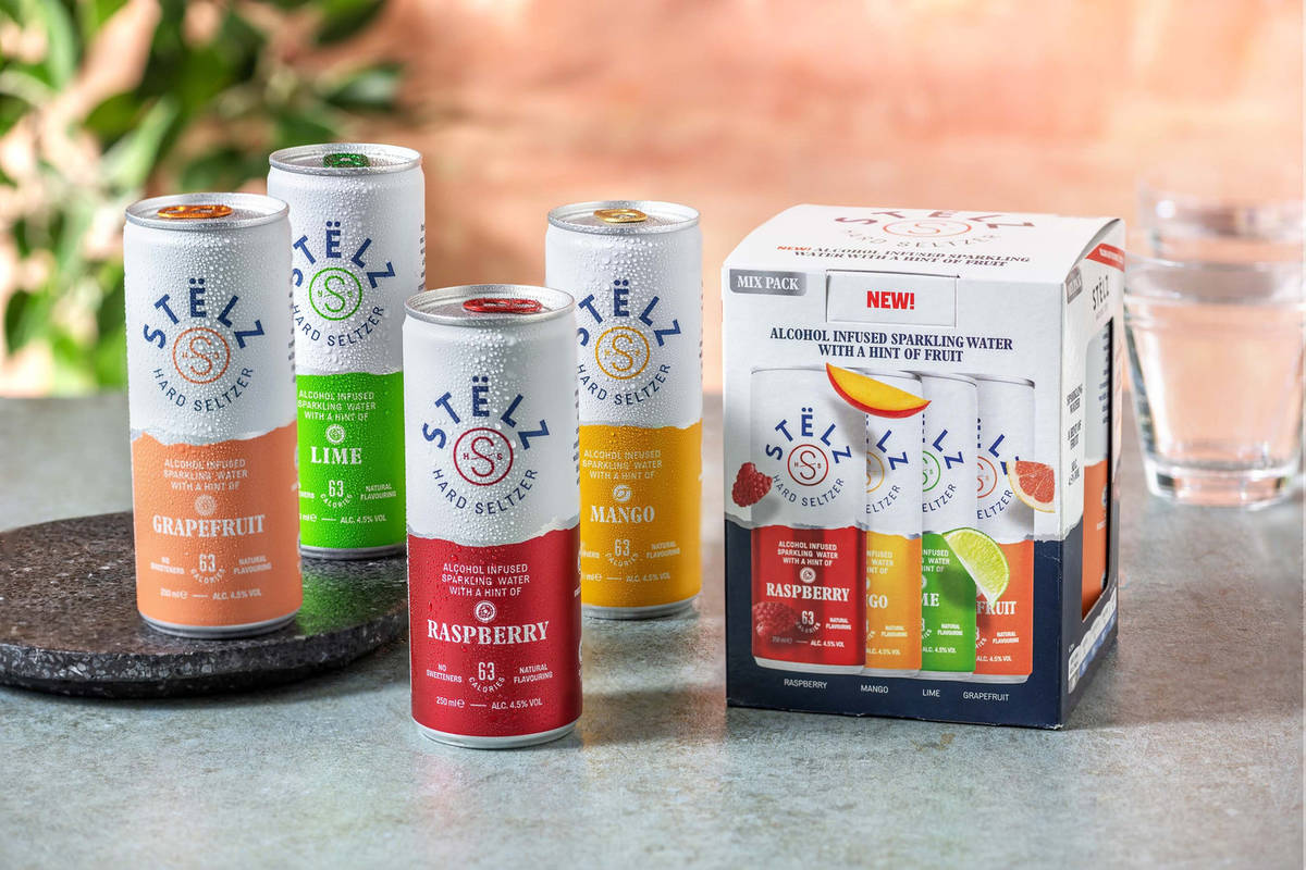 Hard Seltzer mixed pack EN/DE/IT/FR/NL (4x250ml)