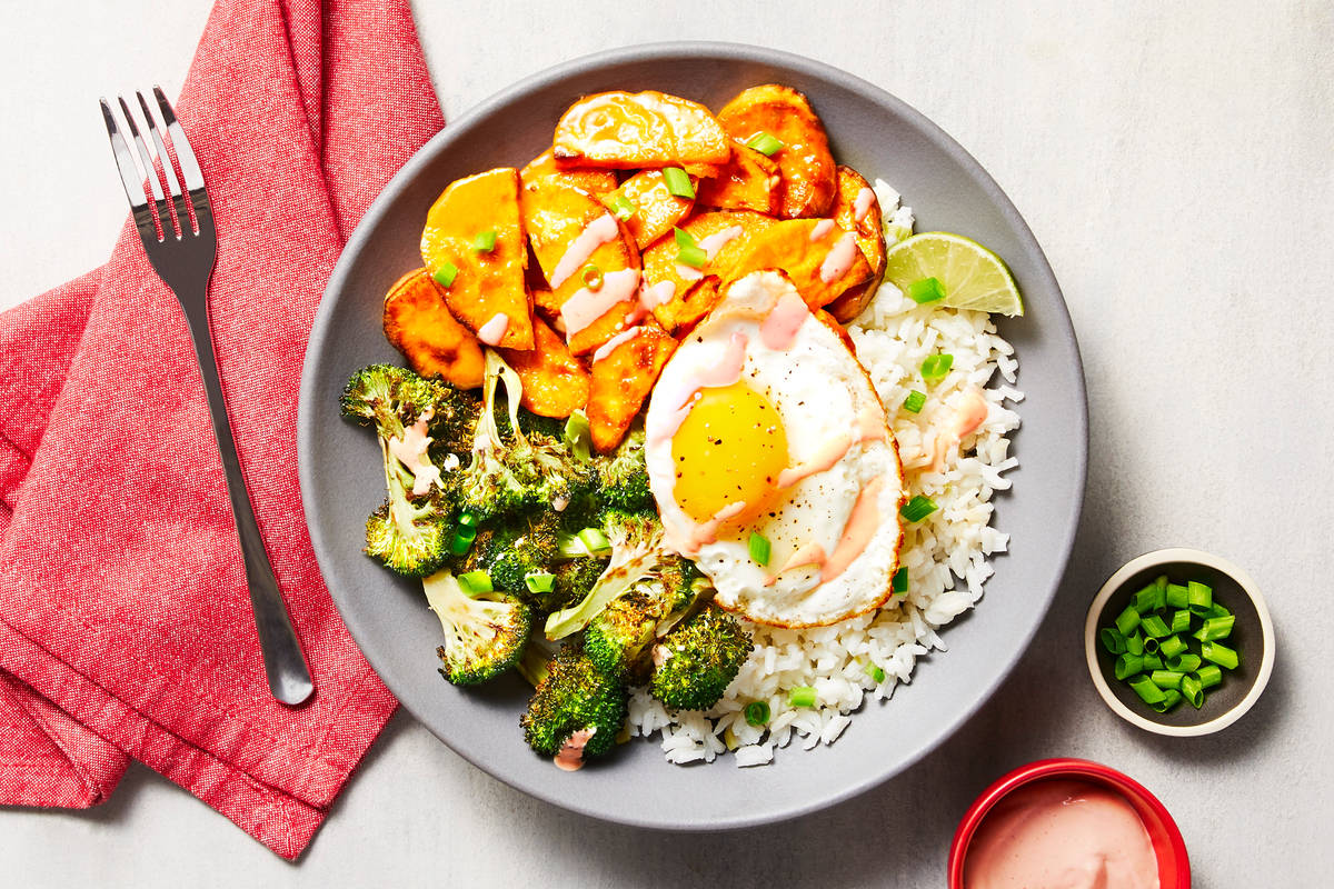 Chicken & Honey Miso Broccoli Donburi