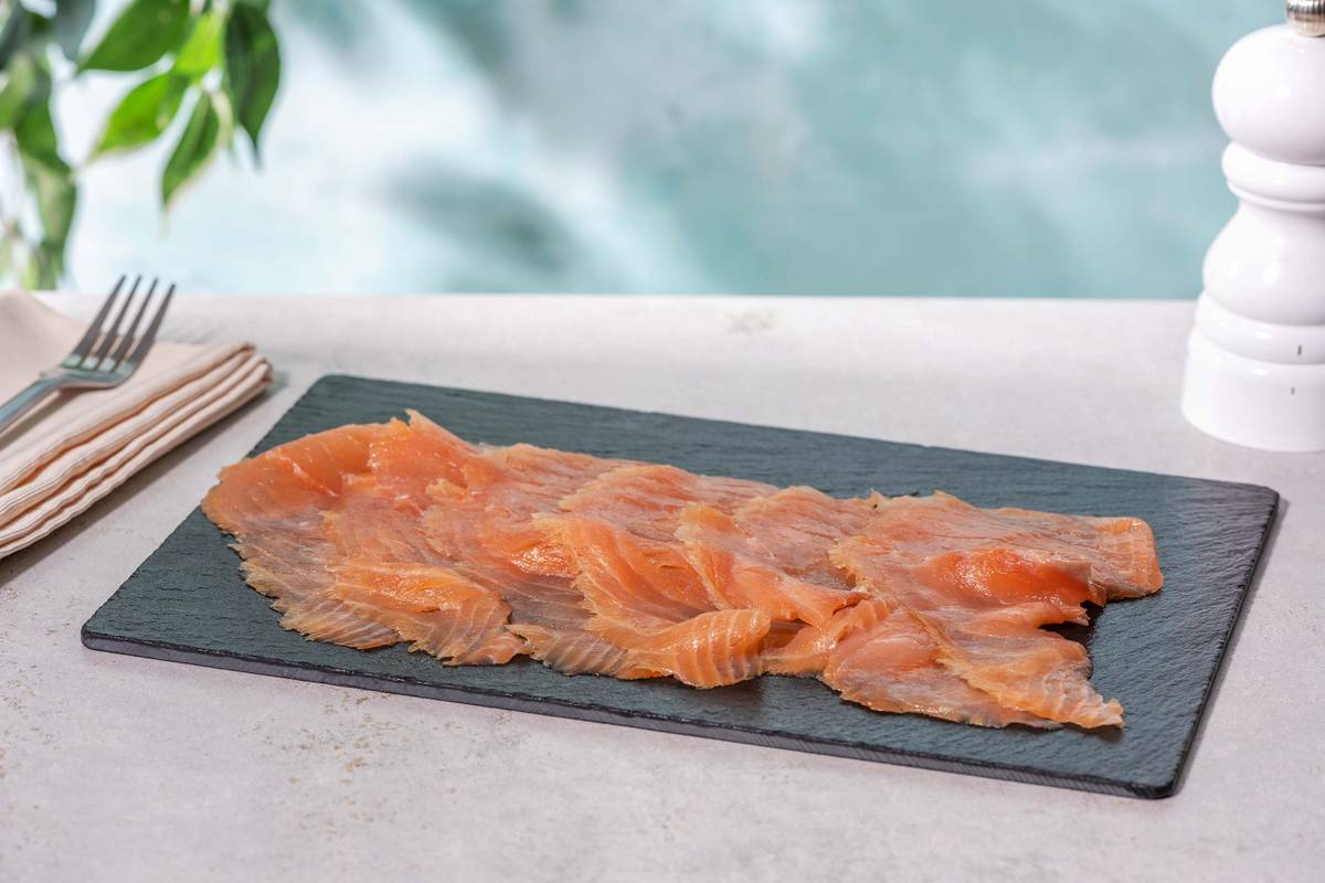 Koudgerookte zalm