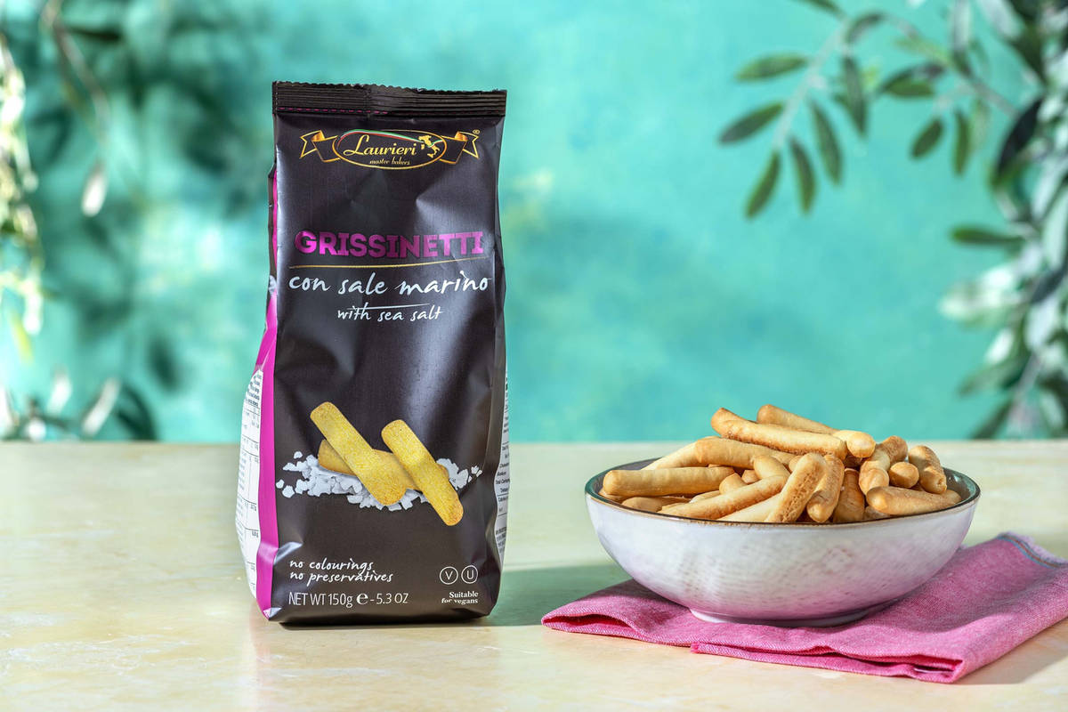 Laurieri Seasalt Grissinetti EN/DE/FR/NL (150g)