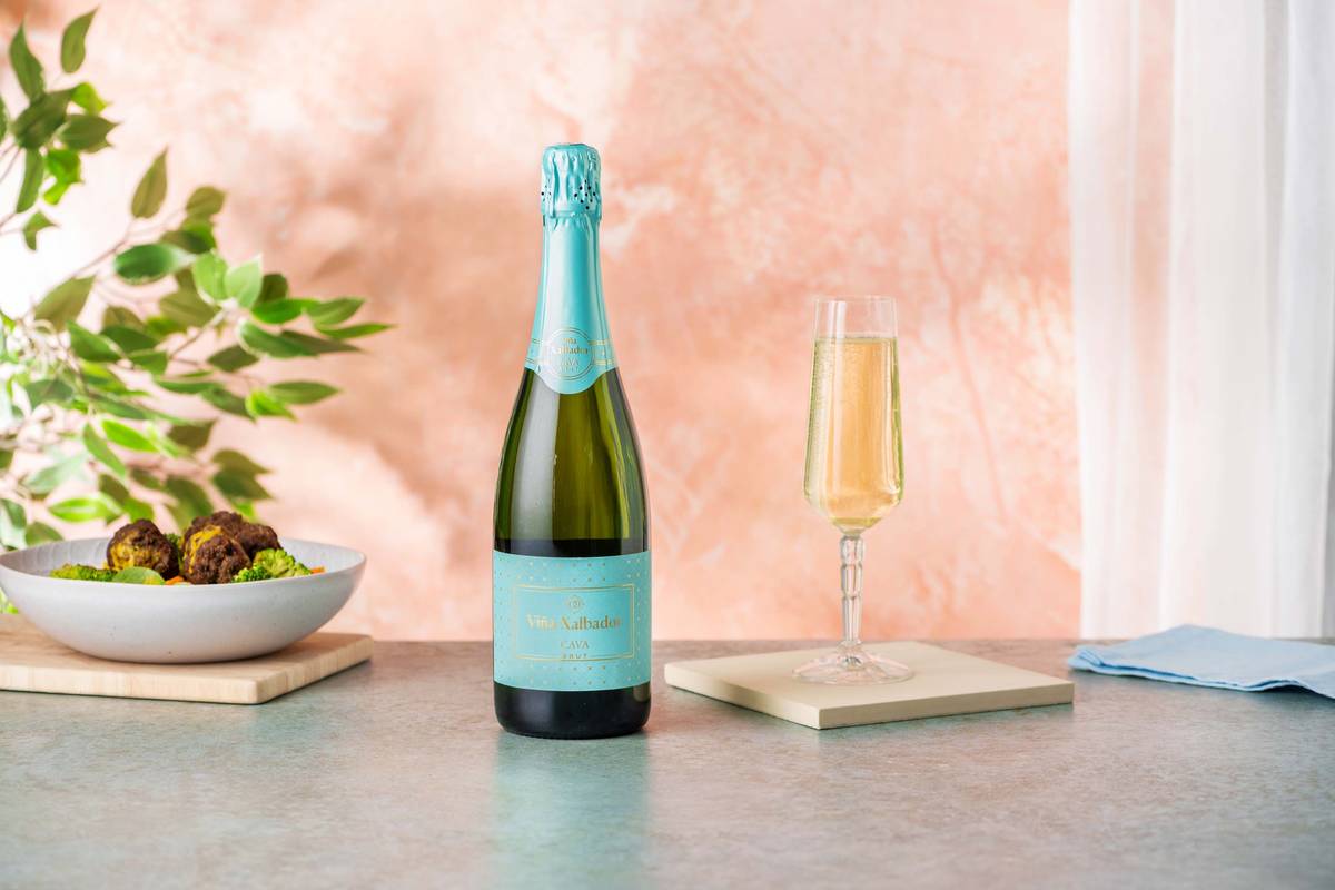 Wijn: Cruz del Castillo Vina Xalbador Cava Brut NL/FR (75cl) 